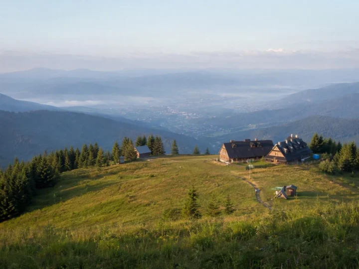 Polana szczytowa Równicy nad Ustroniem